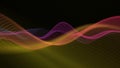 Big data e-learning. Business inteligence technology background. Binary code algorithms deep learning. Virtual reality