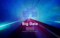 Big Data Information Cloud Technology Concept Royalty Free Stock Photo