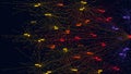 Big data information nodes, information analysis and sorting of neural connections, scientific visualization of digital networks