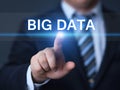 Big Data Internet Information Technology Business Information Concept Royalty Free Stock Photo