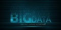 BIG DATA Machine Learning Algorithms. Royalty Free Stock Photo