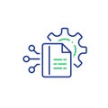 Big data processing technology, storage and analysis, capturing digital information, manual document