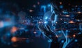 Big Data Solution High-Tech Software Engineers Developing AI Deep Learning Data Engineering Algorithms for Global Connectivity