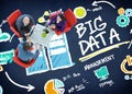 Big Data Storage Online Technology Database Concept