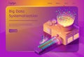 Big Data Systematization Service Web Page Template