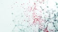 Big data visualization featuring interconnected nodes and data points for comprehensive analysis. Data insights