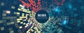 Big data visualization. Processing of data arrays, sorting. Filtering machine algorithms. Data stream in the form of an array of