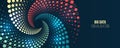 Big data visualization. Processing of data arrays, sorting. Filtering machine algorithms. Data stream in the form of an array of Royalty Free Stock Photo