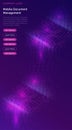 Big data waterfall, streams of digital binary code Royalty Free Stock Photo