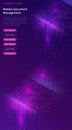 Big data waterfall, streams of digital binary code Royalty Free Stock Photo