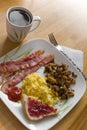 Big Delicious Breakfast Royalty Free Stock Photo