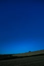 Big Dipper on night sky, Labrador Bay in Devon, England Royalty Free Stock Photo