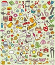 Big Doodle Icons Set