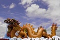 Big dragon statue