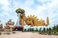 Big Dragon Statue at Dragon Descendants Museum Royalty Free Stock Photo
