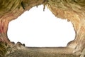 Big empty cave Royalty Free Stock Photo