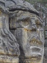 Big face devils head sculpted in 19th century by Vaclav Levy to