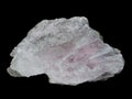 Big flake of pink lepidolite mica - lithium ore mineral