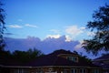 Big, fluffy, billowy cumulus clouds