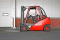 Big forklifter Royalty Free Stock Photo