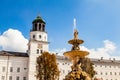 Fountain at Residenz Palacein Salzburg, Austria