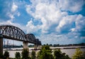 Big Four Bridge Louisville, KY Royalty Free Stock Photo