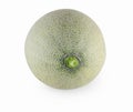 Big fresh Melon on white background Royalty Free Stock Photo