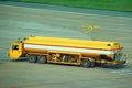 Big fuel truck at the airport