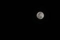 The Big Full Moon Royalty Free Stock Photo