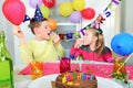 Big funny birthday party