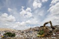 Big garbage heap Royalty Free Stock Photo