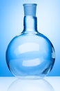 Big glass flask Royalty Free Stock Photo