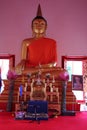 Big golden Buddha in Phuket Town, Thailand Royalty Free Stock Photo