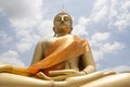 Big golden Buddha statue