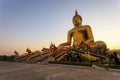 Big golden buddha statue, Thailand Royalty Free Stock Photo