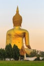 Big golden buddha statue, Thailand Royalty Free Stock Photo