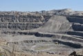 big granite quarry near the Malyn, Ukraine Royalty Free Stock Photo