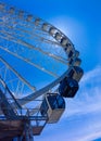 Big Great Ferris Wheel Ferris Vertical Royalty Free Stock Photo