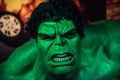 The Hulk, wax sculpture, Madame Tussaud Royalty Free Stock Photo