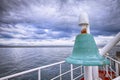 Big green ship bell Royalty Free Stock Photo