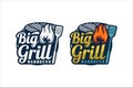 Big Grill Barbecue premium design logo