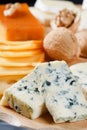 Big group of cheeses Royalty Free Stock Photo