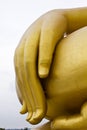 Big hand buddha image Royalty Free Stock Photo