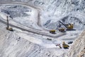 Chuquicamata, biggest open pit copper mine, Calama, Chile Royalty Free Stock Photo