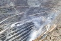 Chuquicamata, biggest open pit copper mine, Calama, Chile Royalty Free Stock Photo
