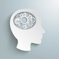 Big Head Gears PiAd Royalty Free Stock Photo