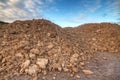 Poultry manure Royalty Free Stock Photo