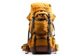 Big hiking and trekking backpack illustration. Ai generative Royalty Free Stock Photo