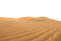 Big hot sand dune on background Royalty Free Stock Photo