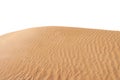 Big hot sand dune on background Royalty Free Stock Photo
